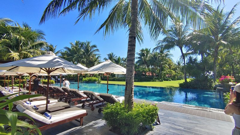 Nha Trang beachfront resort pool