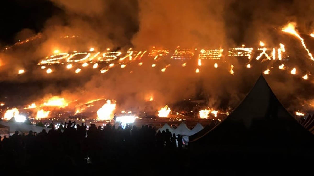 Jeju Fire Festival