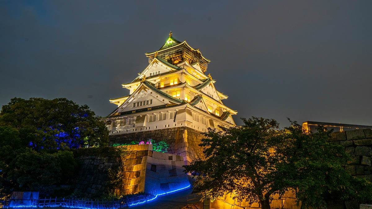 Osaka Castle Illuminage